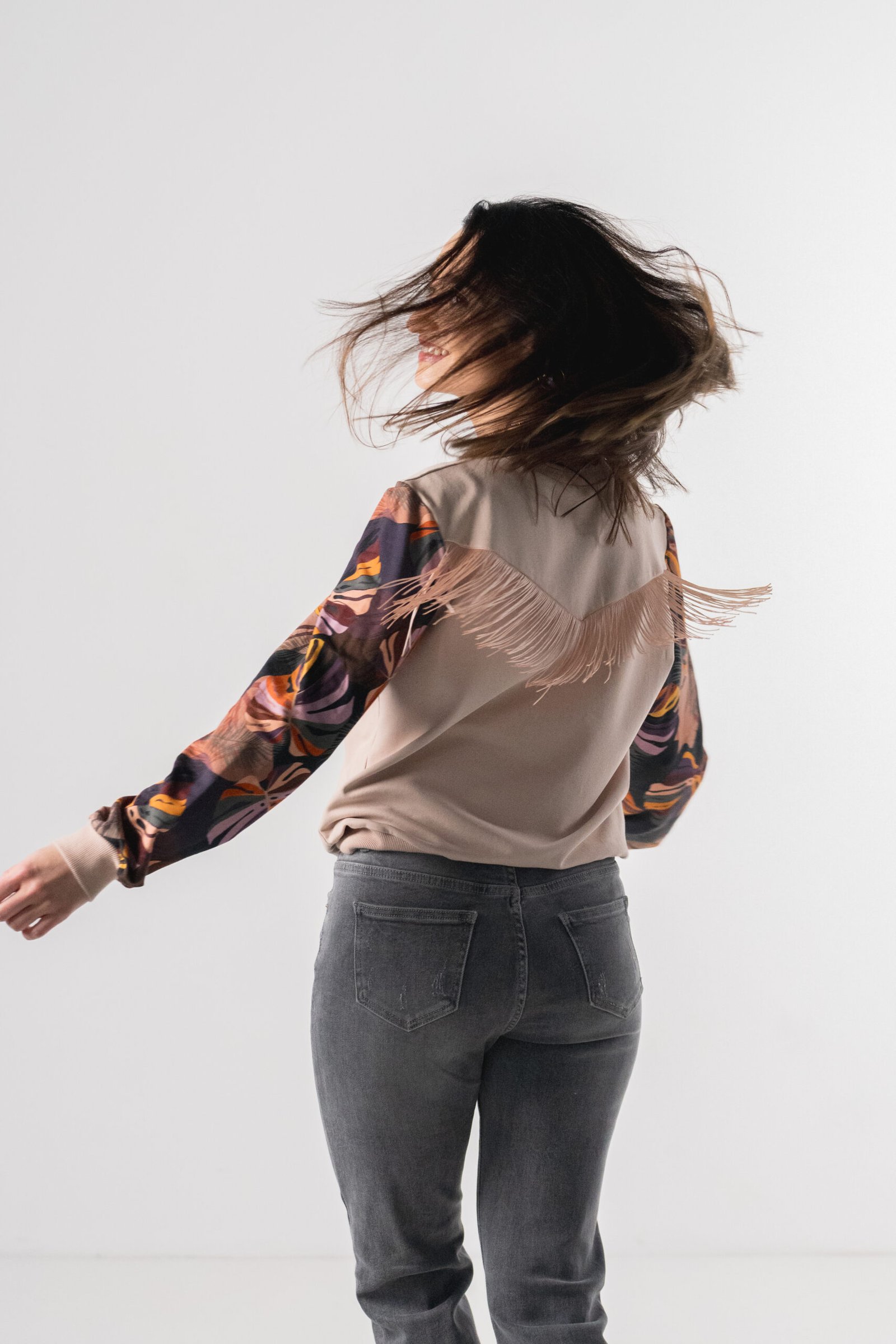 CHARLLOT SWEATSHIRT PEACEFUL BOHO MONSTERA