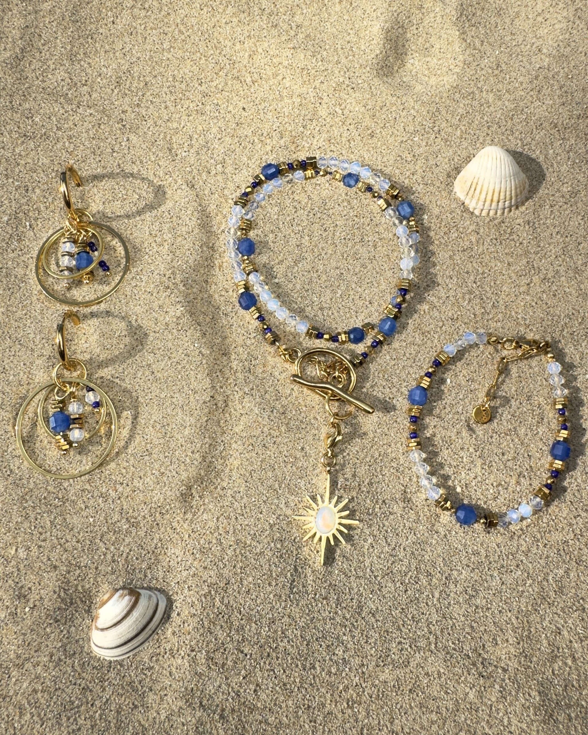 SOPHISTICATED CONFIDENCE- Margaret set necklace bracelet earrings