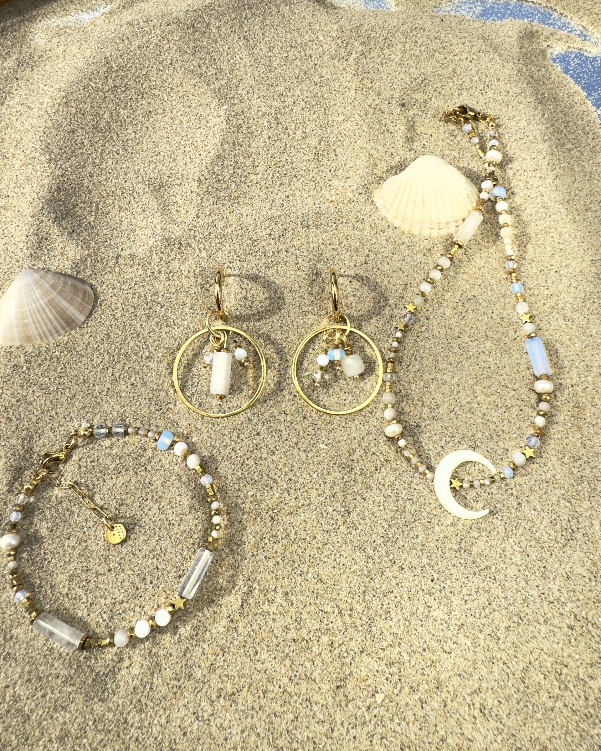 SHINE BOLDLY- Luna set necklace bracelet earrings