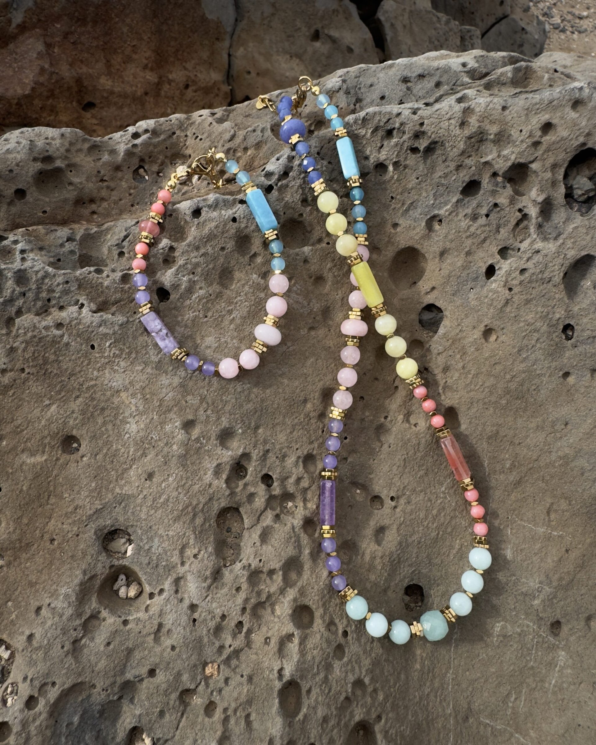 Natural stone jewellery