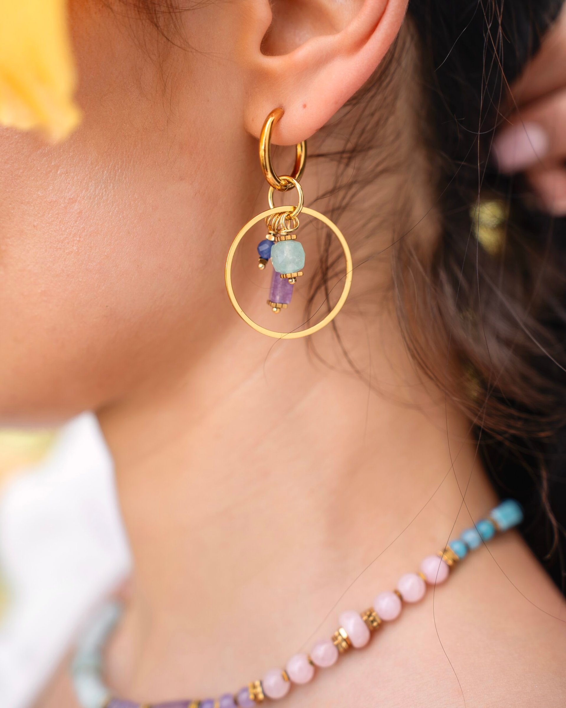 JOY FREQUENCY- Yvonne set necklace bracelet earrings