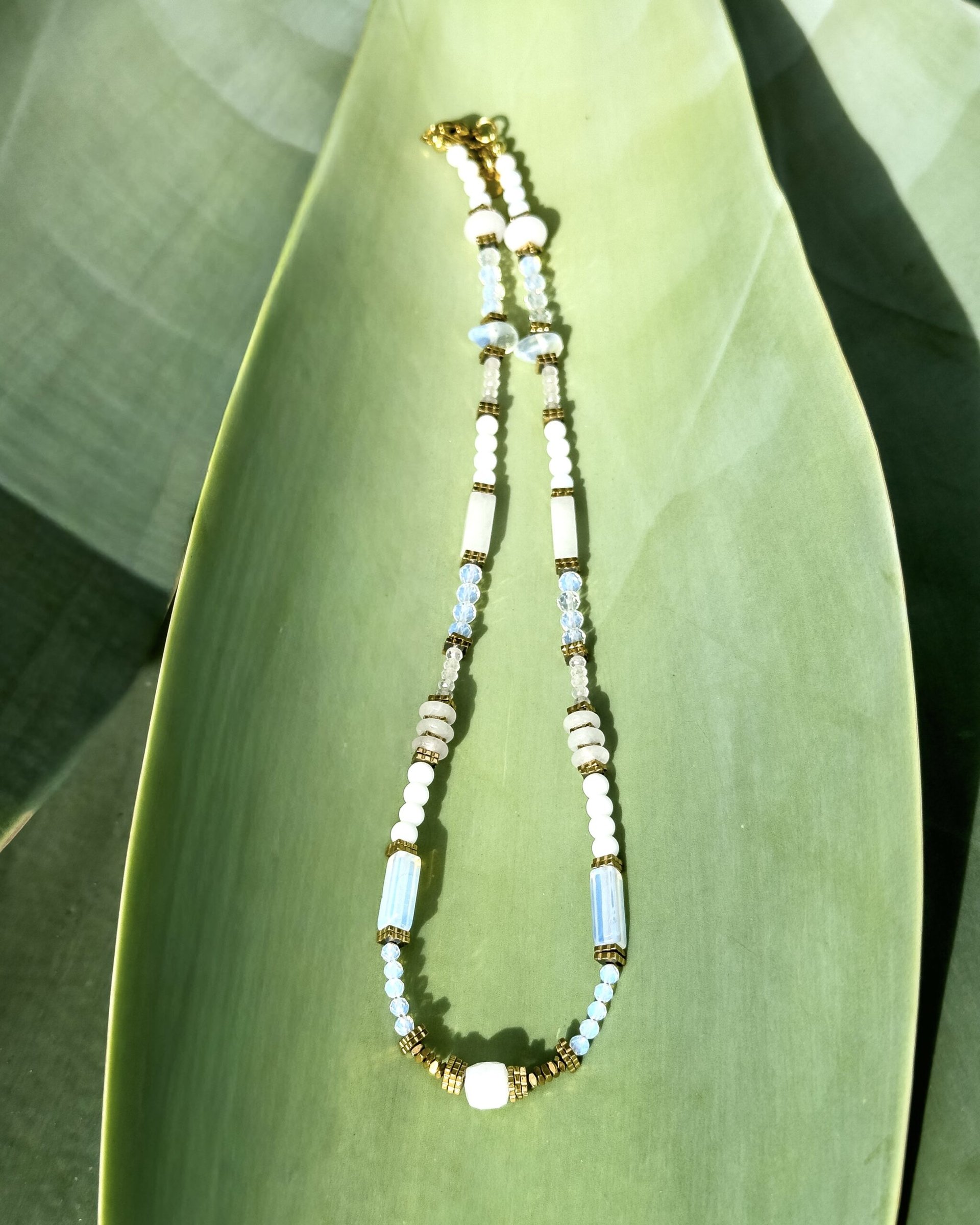 PURE FLOW- Blanca set necklace bracelet earrings