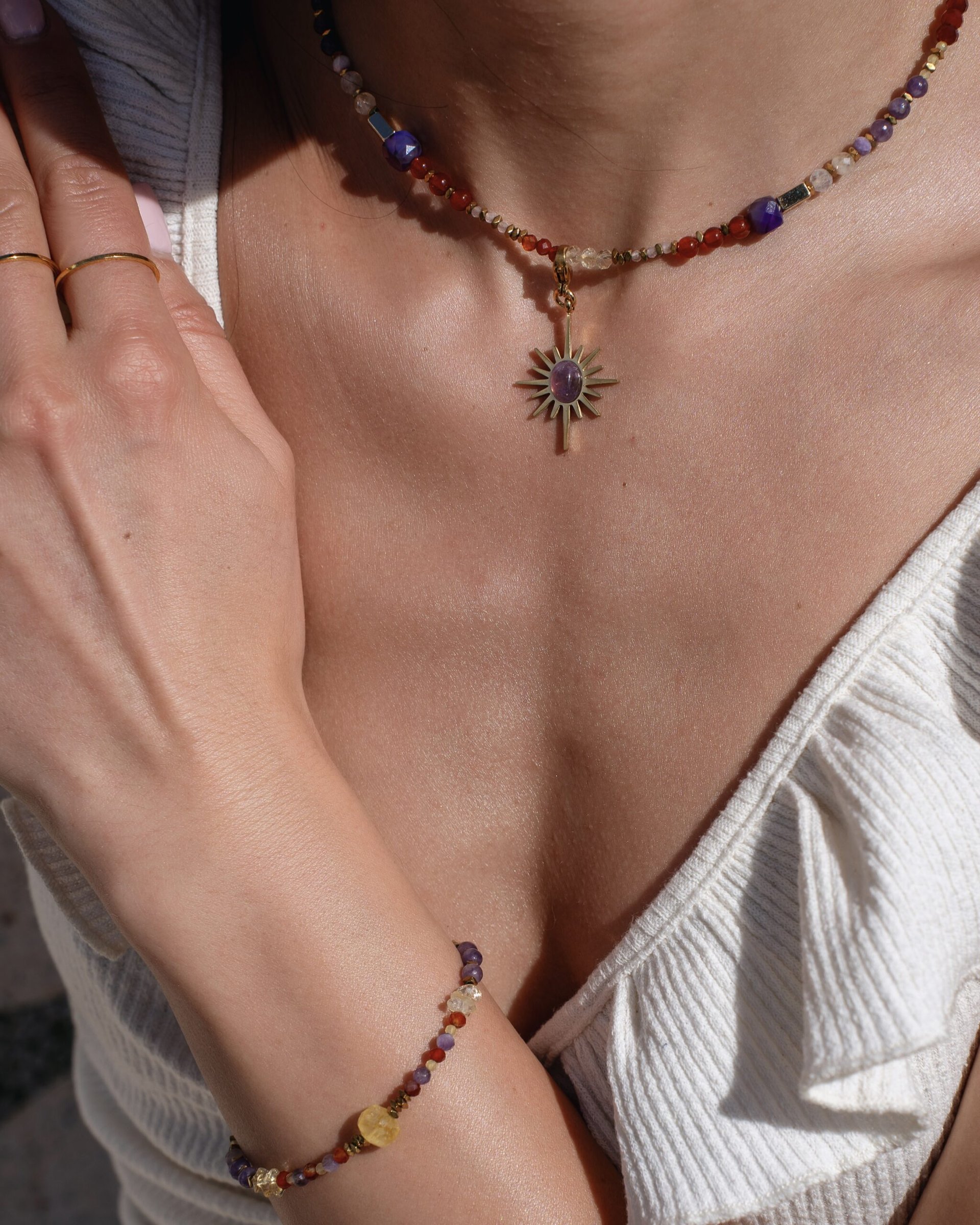 VELVET FIRE- Cornelia bracelet