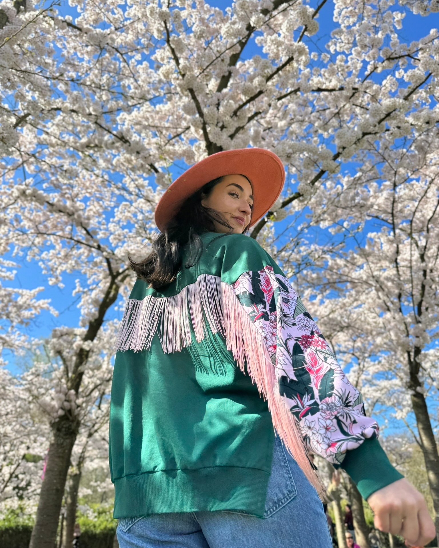 SWEATSHIRT FLORENTINA BLOOSOM WITH ME